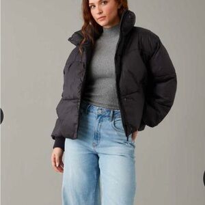 Aritzia Black Puffer Jacket